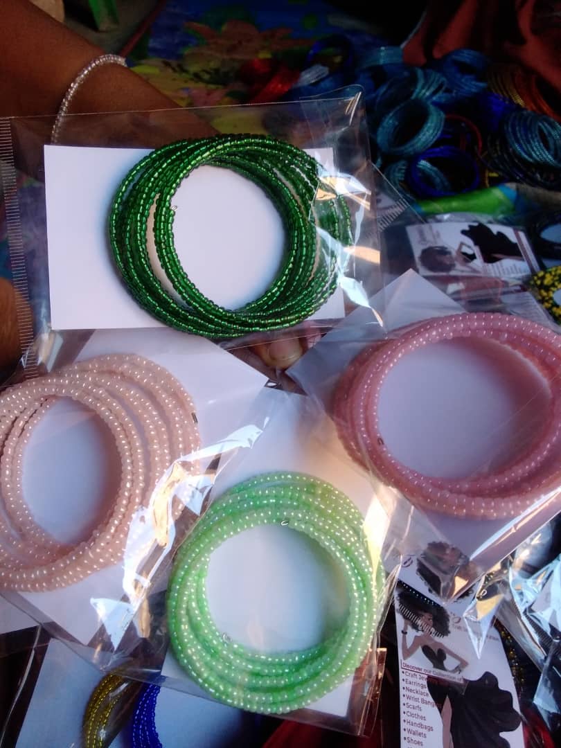 Nanai Dion Bead bracelets and waist beads