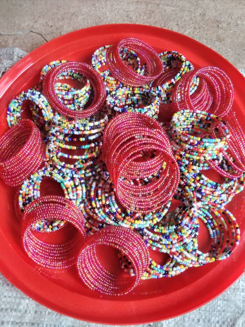 Nanai Dion Bead bracelets and waist beads
