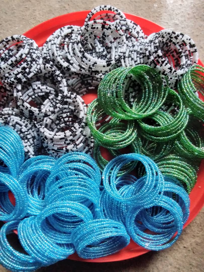 Nanai Dion Bead bracelets and waist beads