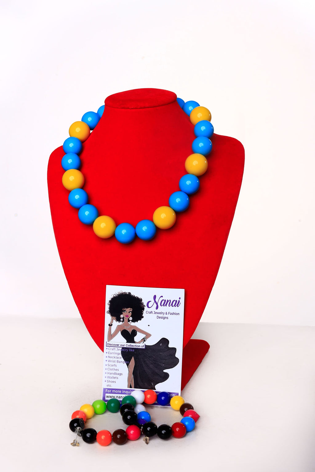 Nanai Dion Bead bracelets and waist beads