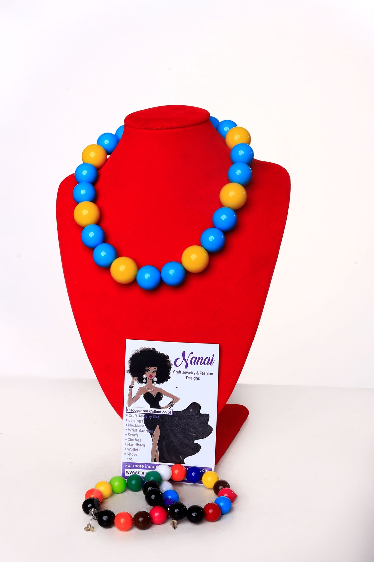Nanai Dion Bead bracelets and waist beads