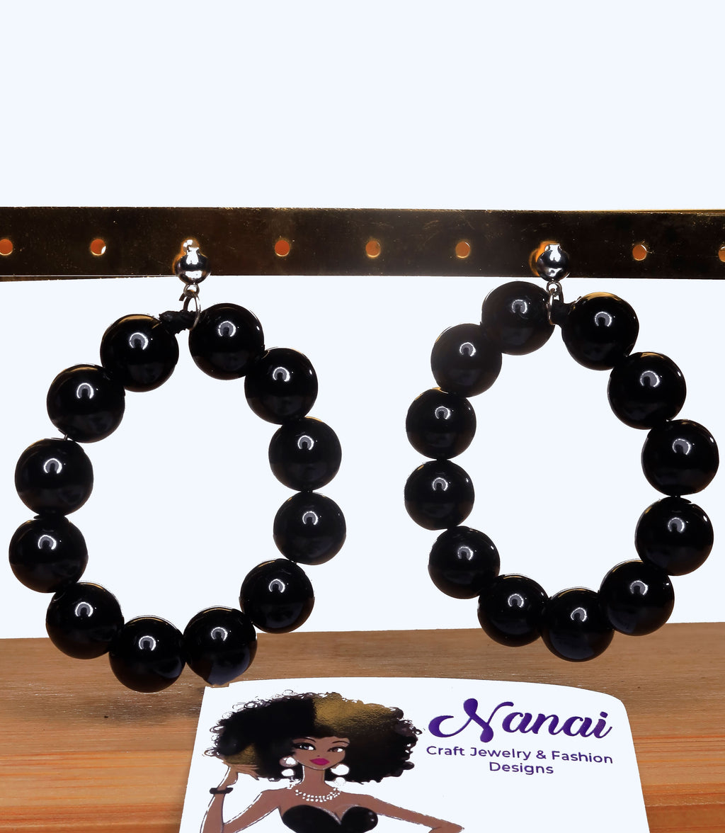 Nanai Dion Craft Jewelry beads and pals earrings, bracelets, necklaces, waist beads and anklets.