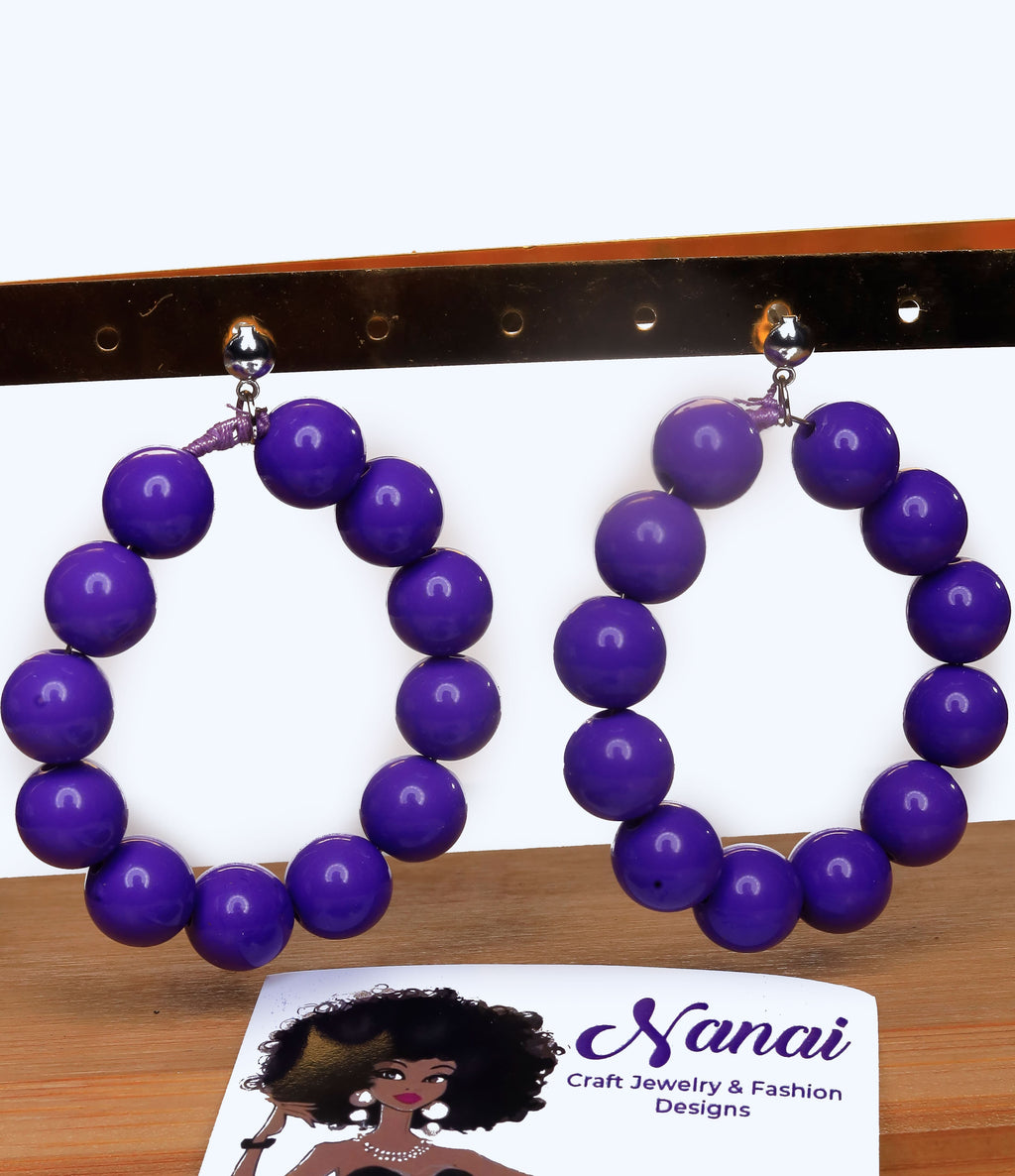 Nanai Dion Craft Jewelry beads and pals earrings, bracelets, necklaces, waist beads and anklets.