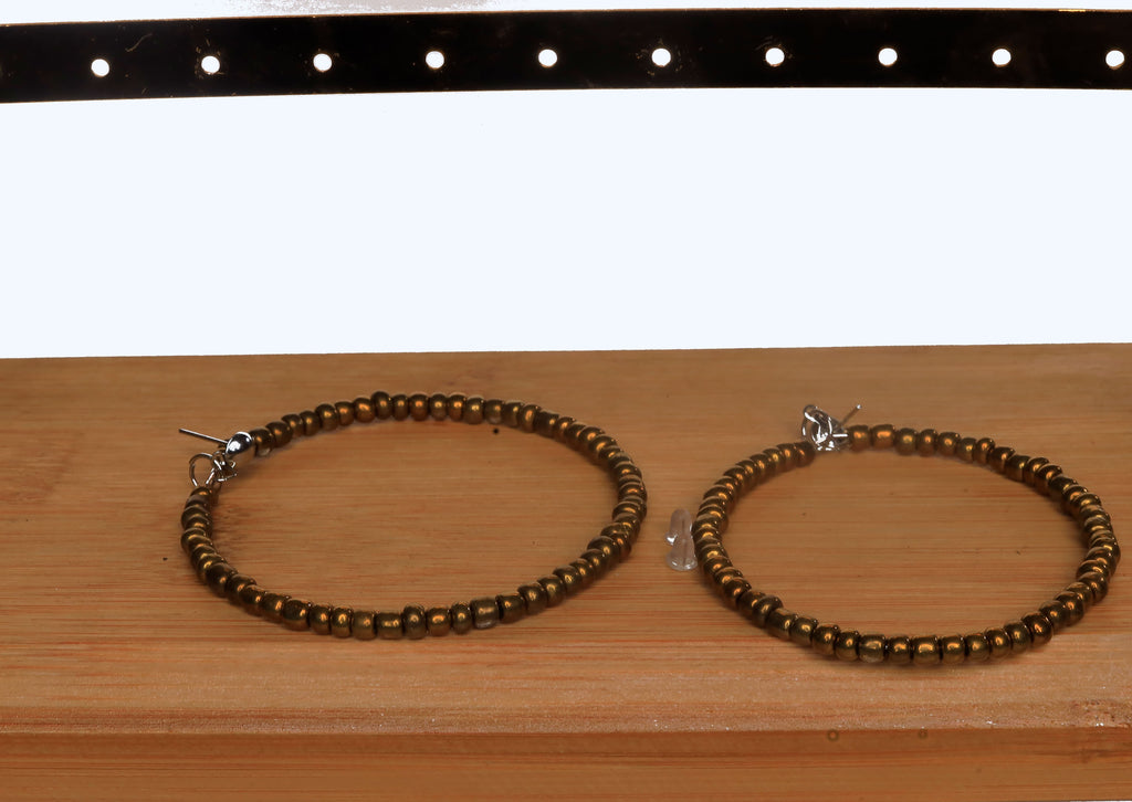 Nanai Dion Craft Jewelry beads and pals earrings, bracelets, necklaces, waist beads and anklets.