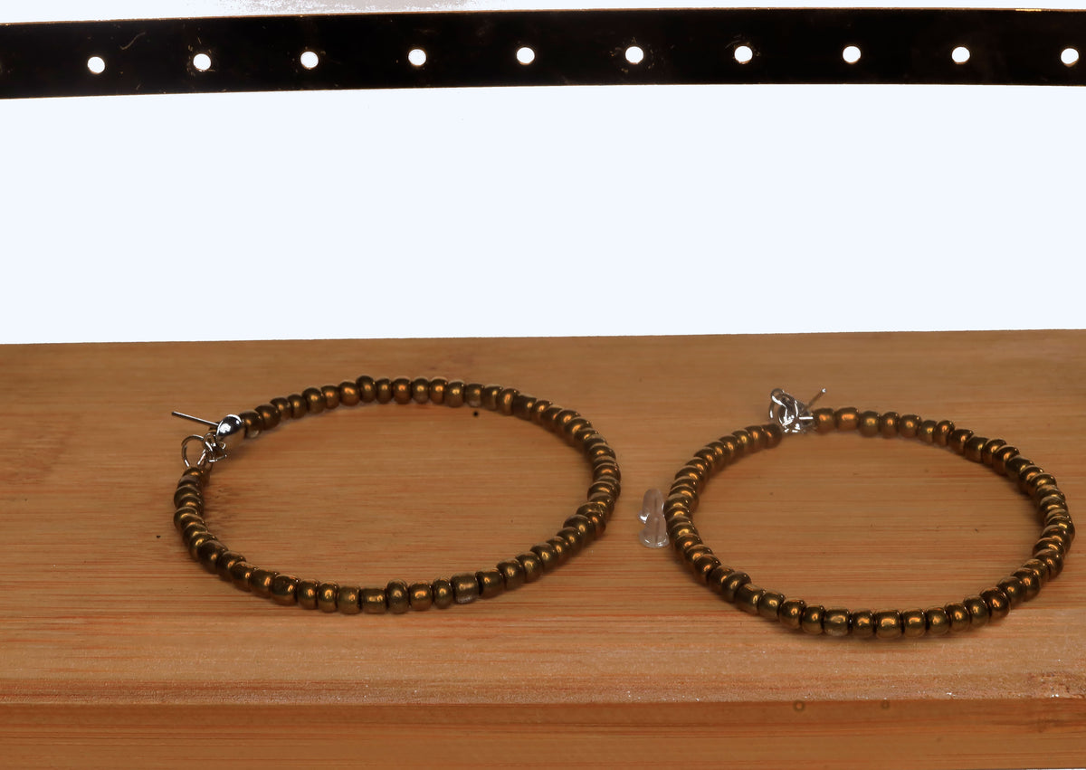 Nanai Dion Craft Jewelry beads and pals earrings, bracelets, necklaces, waist beads and anklets.