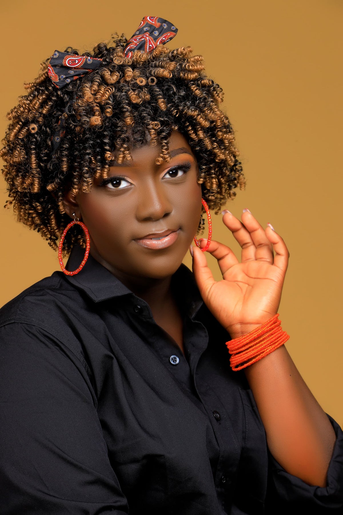 Nanai Dion Craft Jewelry beads and pals earrings, bracelets, necklaces, waist beads and anklets.