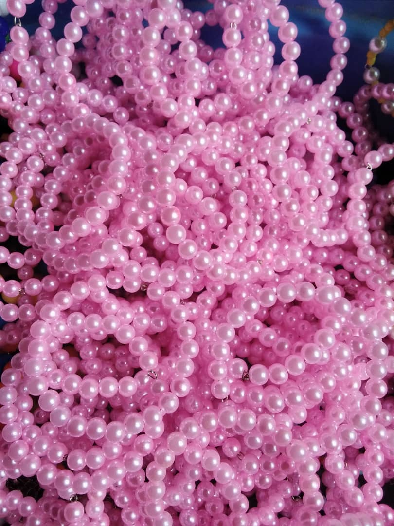 Nanai Dion Craft Jewelry beads and pals earrings, bracelets, necklaces, waist beads and anklets.